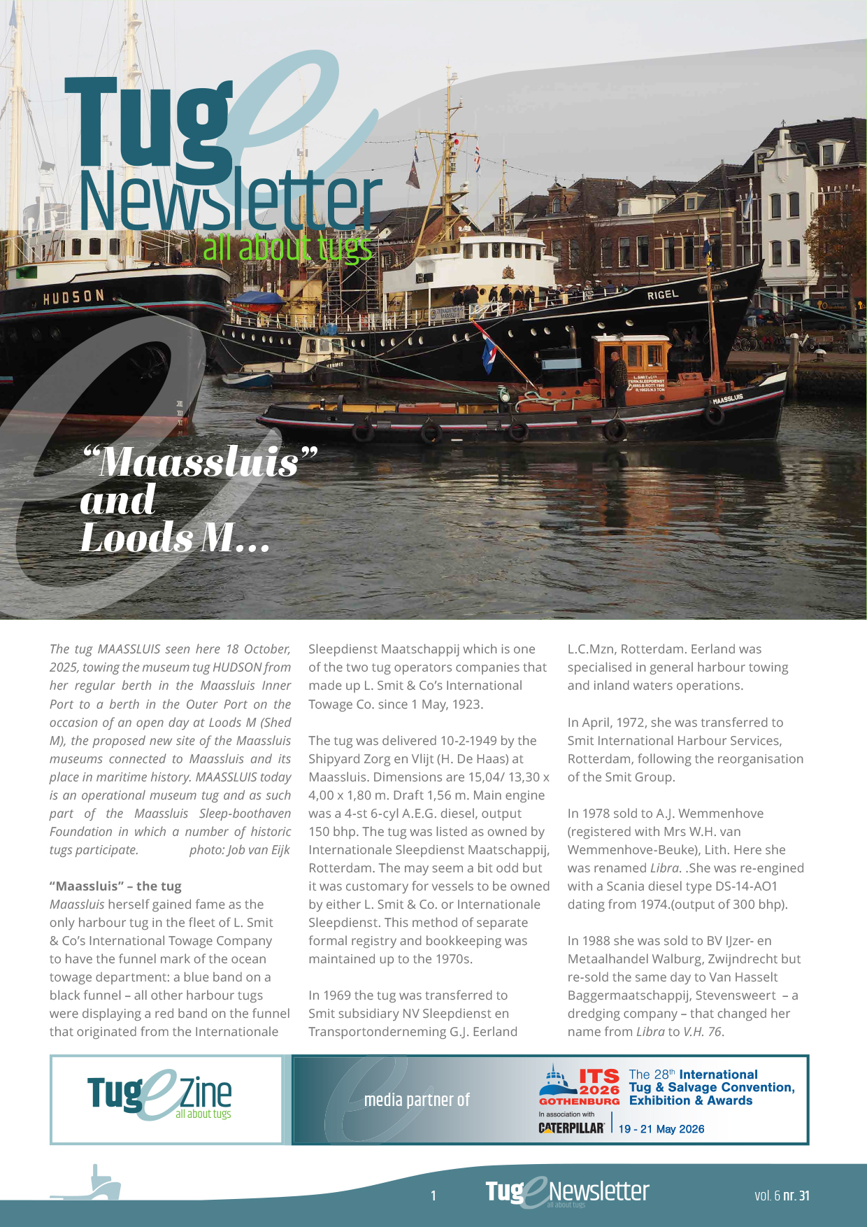 TugeNewsletter | Vol. 6 Nr. 31 October - December 2025